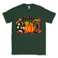 Sports Green with god all things are possible Classic Tee - MaliasSmallBusiness