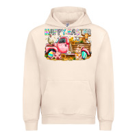 Sandshell Happy Easter Animal Farm Truck Urban Hoodie - CowhideDigitalArt