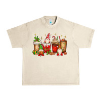 Sandshell Christmas gnomes coffee cups Urban Heavy Tee - MaliasSmallBusiness