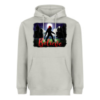Moon Dust bigfoot believe christmas Heavyweight Hoodie - FaDigitalArtStudio