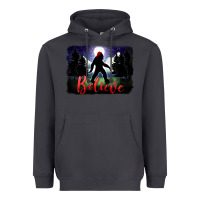 Smoke bigfoot believe christmas Heavyweight Hoodie - FaDigitalArtStudio