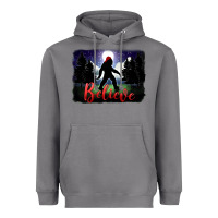 Storm bigfoot believe christmas Heavyweight Hoodie - FaDigitalArtStudio