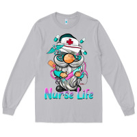 Moon Dust nurse life  gnome Long Sleeve Tee - BarkalooDesign