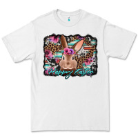 White happy easter bunny western background Premium Tee - Jasminsmagicworld