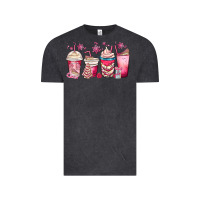 Vintage Black christmas debbie cake white coffee cups Vintage Tee - MaliasSmallBusiness