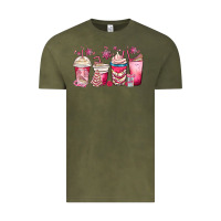 Vintage Olive christmas debbie cake white coffee cups Vintage Tee - MaliasSmallBusiness