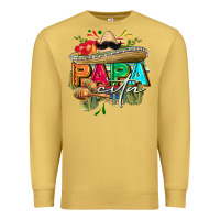 Antique Gold Papacita Premium Sweatshirt - FaDigitalArtStudio