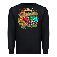Black Papacita Premium Sweatshirt - FaDigitalArtStudio
