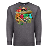 Charcoal Heather Papacita Premium Sweatshirt - FaDigitalArtStudio