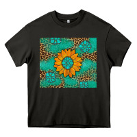 Asphalt Sunflower Gemstone Leopard Heavy Core Tee - Artiststas