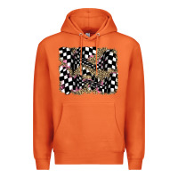 Carrot racing leopard backgraund Premium Hoodie - JahusDesignShop