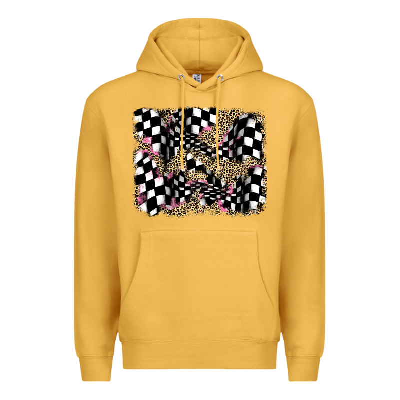 Racing Leopard Backgraund Premium Hoodie by JahusDesignShop | Teevron