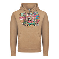 Vintage Coffee coffee teach repeat teacher Vintage Hoodie - NancyCooperArtShop