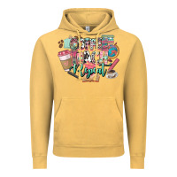 Vintage Mustard coffee teach repeat teacher Vintage Hoodie - NancyCooperArtShop
