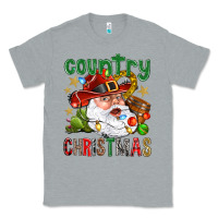 Heather Grey Country Christmas Classic Tee - NancyCooperArtShop