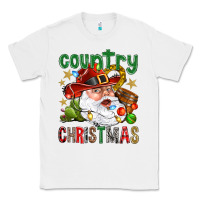 White Country Christmas Classic Tee - NancyCooperArtShop