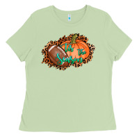 Matcha tis the season football pumpkin Ladies Tee - AdoDesignShop