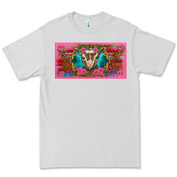 Dove Grey western baby boer goat pink flowers serape leopard pink glitter patter Premium Tee - BarkalooDesign
