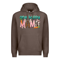 Coffee One hoppy mama mother's day Premium Hoodie - HowdyJamesFarm
