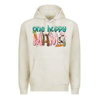 Oatmeal Heather One hoppy mama mother's day Premium Hoodie - HowdyJamesFarm