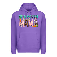 Purple One hoppy mama mother's day Premium Hoodie - HowdyJamesFarm