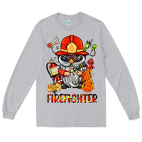 Moon Dust firefighter gnome Long Sleeve Tee - BarkalooDesign