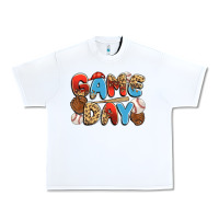 White game day baseball Urban Heavy Tee - JahusDesignShop