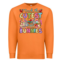 Carrot Easter Day I teach the cutest little bunnies Premium Sweatshirt - OliviaCreatesArt