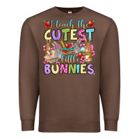Chestnut Easter Day I teach the cutest little bunnies Premium Sweatshirt - OliviaCreatesArt