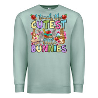 Seafoam Easter Day I teach the cutest little bunnies Premium Sweatshirt - OliviaCreatesArt