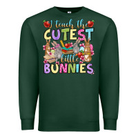 Sports Green Easter Day I teach the cutest little bunnies Premium Sweatshirt - OliviaCreatesArt