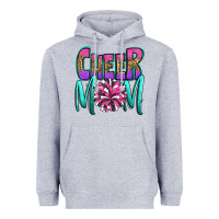 Heather Grey cheer mom Heavyweight Hoodie - OliviaCreatesArt