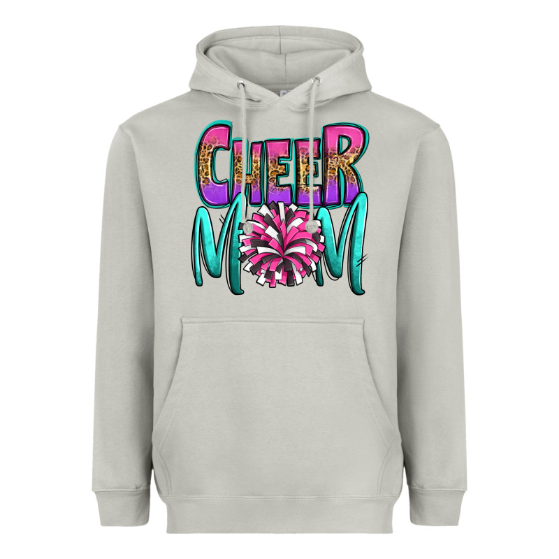 Cheer Mom Heavyweight Hoodie by OliviaCreatesArt | Teevron