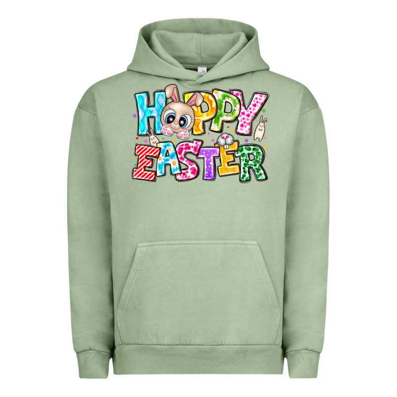 Hoppy Easter Urban Hoodie by CowhideDigitalArt | Teevron