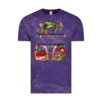 Cloud Purple customize christmas elf Vintage Tee - MaliasSmallBusiness
