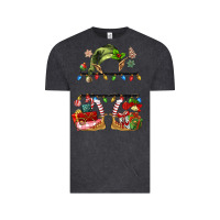 Vintage Black customize christmas elf Vintage Tee - MaliasSmallBusiness