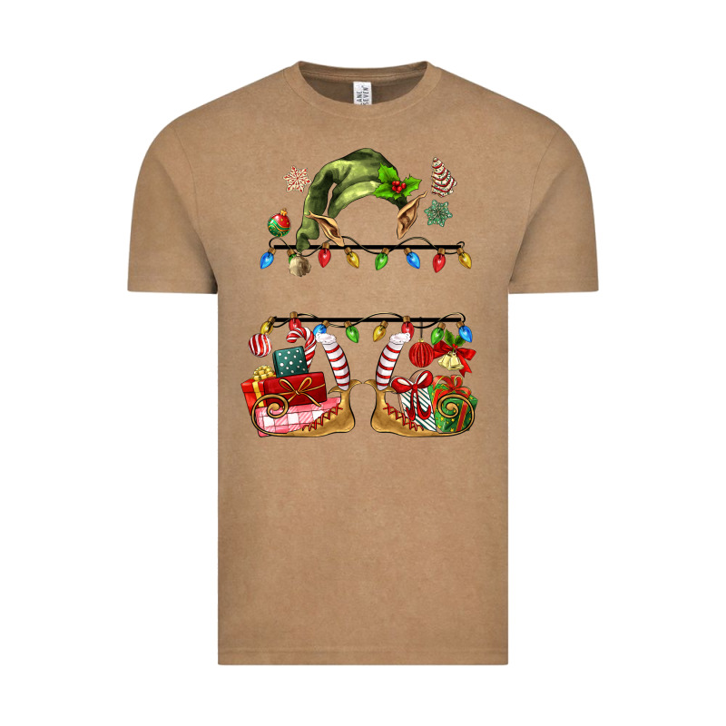Customize Christmas Elf Vintage Tee by MaliasSmallBusiness | Teevron