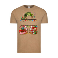 Vintage Coffee customize christmas elf Vintage Tee - MaliasSmallBusiness
