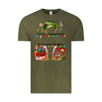Vintage Olive customize christmas elf Vintage Tee - MaliasSmallBusiness