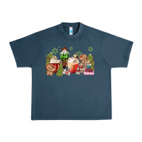 Midnight Navy gingerbread coffee Urban Heavy Tee - MaliasSmallBusiness