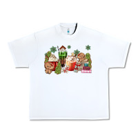 White gingerbread coffee Urban Heavy Tee - MaliasSmallBusiness