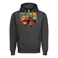 Charcoal Heather cinco de mayo truck Zipper Hoodie - CowGirlArtShop