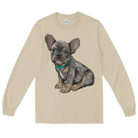 Mushroom french bulldog Long Sleeve Tee - RanaPortraitStore