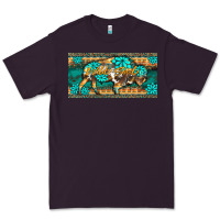 Plum western  bison wild soul turquoise's gemstones  license plate template Premium Tee - BarkalooDesign