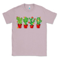 Lilac Christmas Cactuses Classic Tee - MaliasSmallBusiness