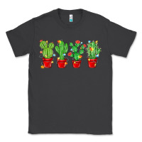 Smoke Christmas Cactuses Classic Tee - MaliasSmallBusiness