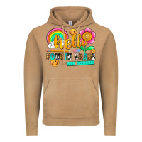 Vintage Camel hello fourth grade Vintage Hoodie - NancyCooperArtShop