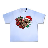 Grape Ice christmas paw heart Urban Heavy Tee - MaliasSmallBusiness