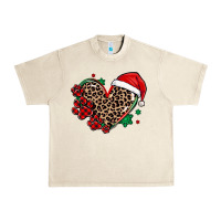 Sandshell christmas paw heart Urban Heavy Tee - MaliasSmallBusiness