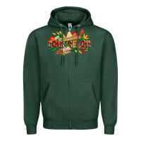 Sports Green cinco de mayo counselor Zipper Hoodie - CowGirlArtShop